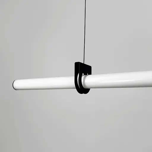 Трубчатый светильник LED с черным корпусом 120 см | Line F | Ст. NO17-1200L BK - фото 2