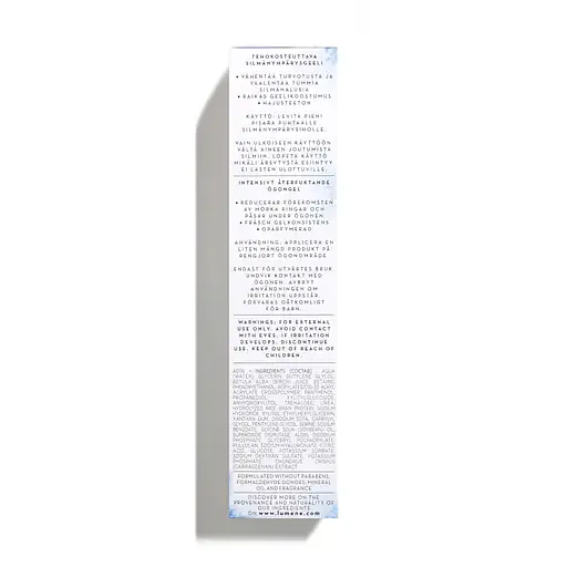 Зволожуючий гель під очі Lumene Lahde Purity Dew Drops, 15 мл (6412600803211) - фото 5