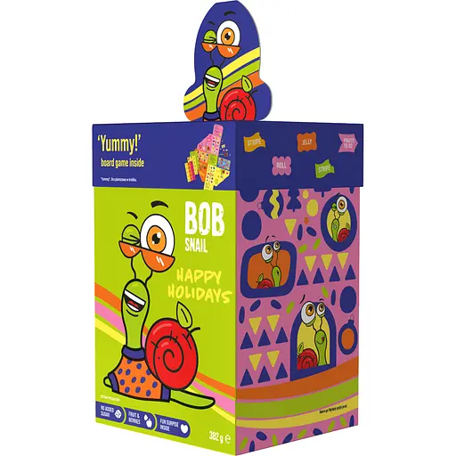 Набір Bob Snail Різдвяний бокс з іграшкою та грою 382 г