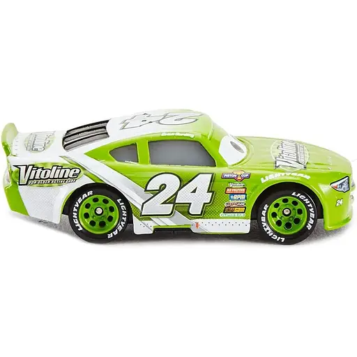 Машинка Disney Mattel Тачки-3 Брик зеленая (DXV29) - фото 3