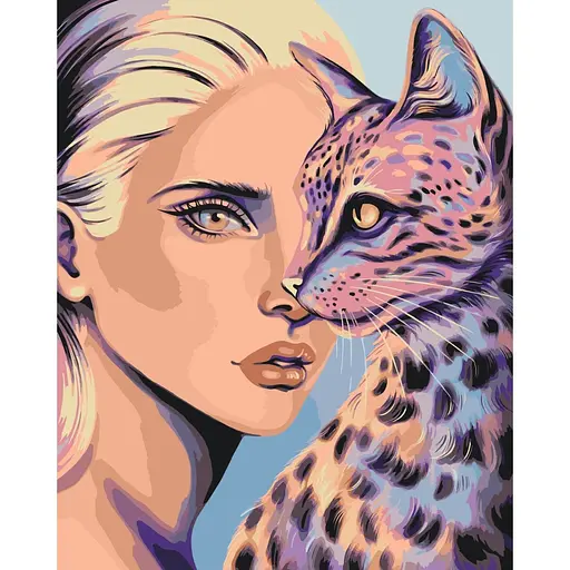 Картина по номерам "Загадочные красотки" 10130-AC 40х50 см