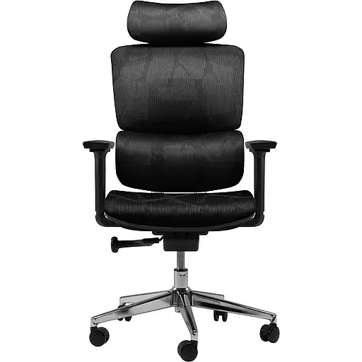 Офісне крісло GT Racer B-530B, чорне (B-530B Black) - фото 3