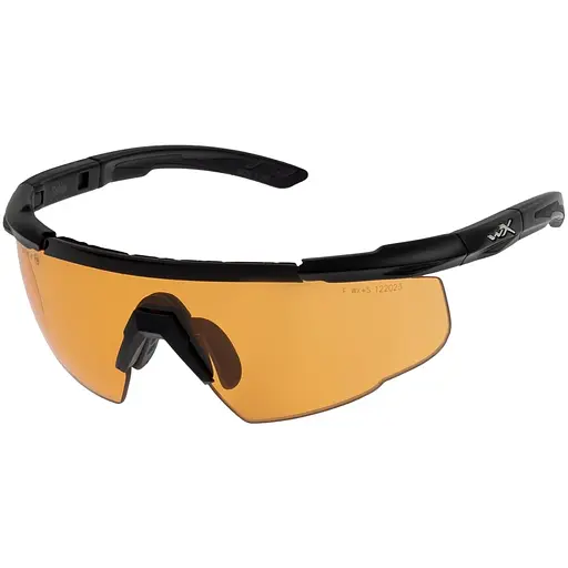 Окуляри балістичні Wiley X Saber Advanced. 2 лінзи (Grey/Rust) оправа Black