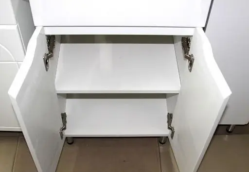 Тумба підлогова ПіК Альба Т1 з раковиною Cersanit Como 60 см Білий 30412 - фото 2