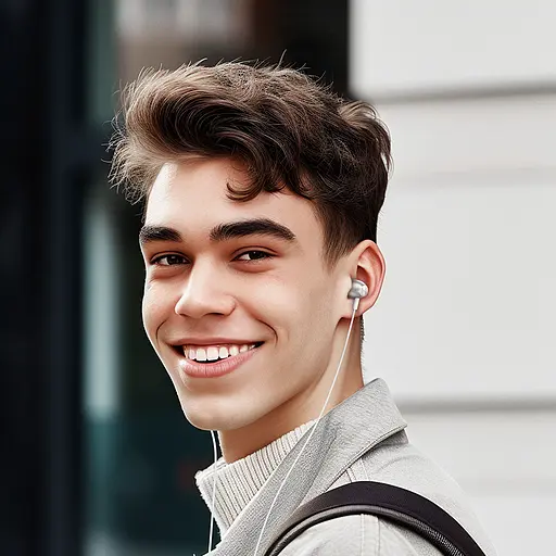 Навушники BOROFONE BM83 Craft universal earphones with mic Black - фото 6