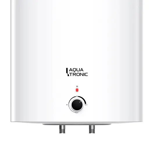 Водонагрівач електричний Aquatronic, 1500 Вт, мокрий ТЕН, 80 л універсальний, циліндричний, білий (Round W804615 B4) - фото 5