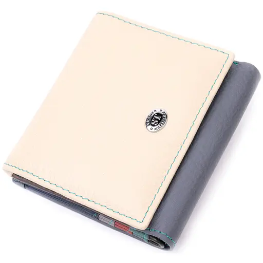 Кожаный женский кошелек ST Leather 10х9.5х1.5 см acs0028416 - фото 1