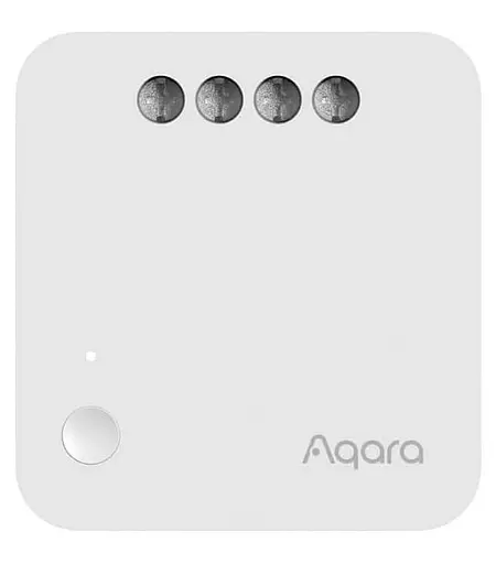 Розумне одноканальне бездротове реле без нейтралі Aqara Single Switch Module T1 No Neutral (DLKZMK12LM) CN [61563] - фото 6