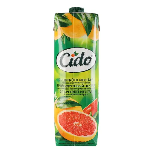 Нектар Cido Грейпфрутовий 1 л - фото 2