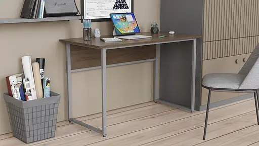 Комп'ютерний стіл Ferrum-decor Коді 75x120x60 сірий ДСП Дуб Сонома Труфель 16мм (FRD-101663)