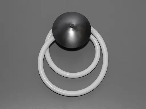 Светодиодный светильник шланг мощностью 5W черный хром - фото 1