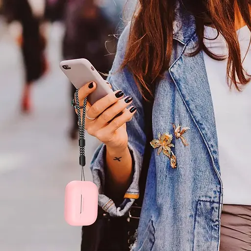 Чехол AhaStyle Colorful Silicone Case для AirPods Pro 2 Pink (CP-187-2-C-PK) [133841] - фото 7