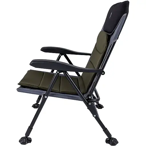 Крісло розкладне Bo-Camp Pike чорне/сіре/зелене (1204110) - фото 5