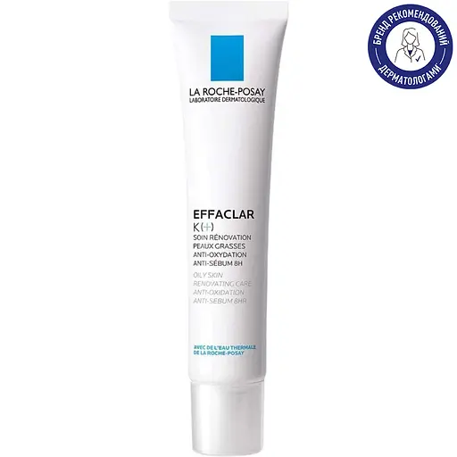 Відновлючий засіб La Roche-Posay Effaclar K+ для комбінованої та жирної шкіри 40 мл - фото 2
