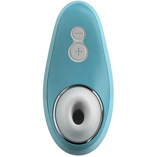 Вакуумний кліторальний стимулятор Womanizer Liberty Blue - фото 2