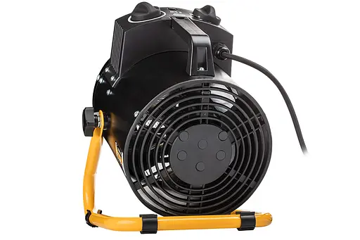 Теплова гармата Neo Tools електрична, 2кВт, 50м кв, 330м куб/год, нагрів. елемент - нерж. сталь, IPX4, чорний - фото 4