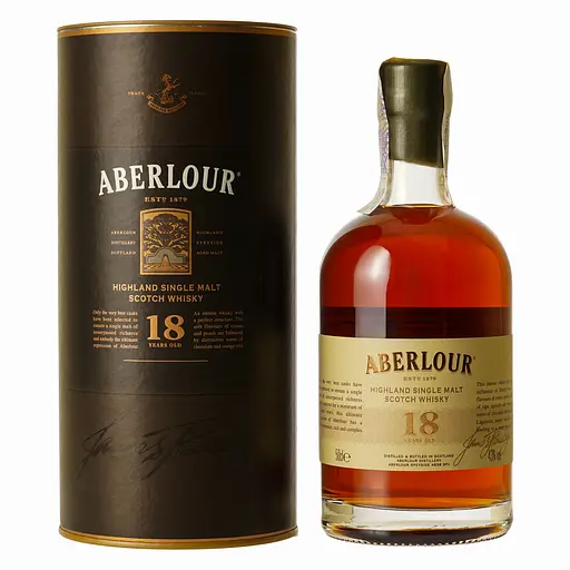 Віскі Aberlour 18yo Single Malt Scotch Whisky, 43%, 0,5 л, в подарунковій упаковці - фото 1