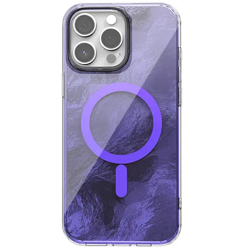 Чохол Epik TPU Shiny Mountain MagFit для Apple iPhone 13 Pro Max 6.7 Purple - фото 1