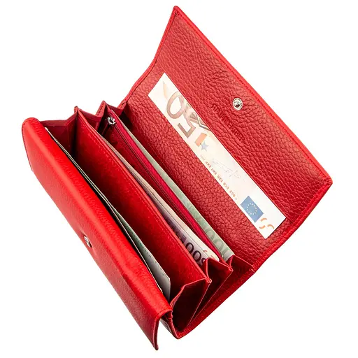 Кожаный женский кошелек ST Leather 10х18.5 см acs0014709 - фото 5