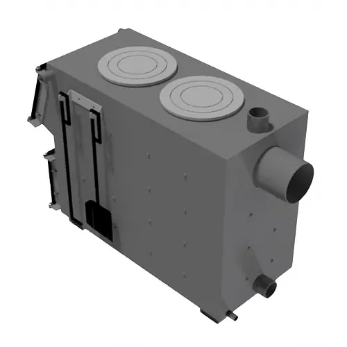 Твердопаливний котел Zubr Classic плита 20 кВт - фото 2