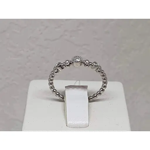 Серебряное кольцо Qvaliz Корона с фианитами. 90101021 17 - фото 2