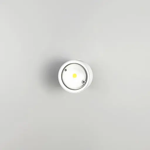 Накладний білий поворотний світильник з лінзою 4000K Ø8х12,5 см | Line F | Арт. 8237 W QY-S - фото 2