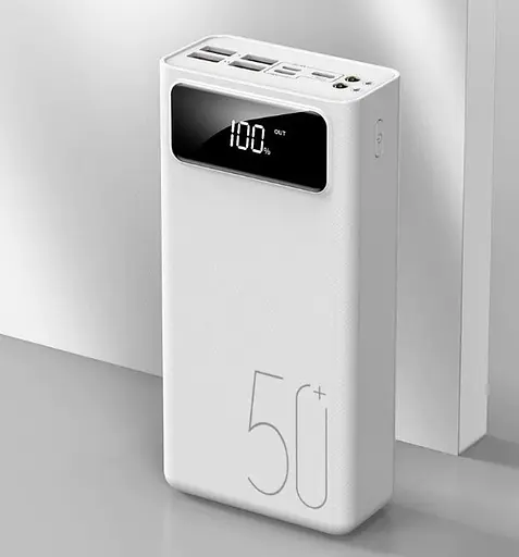 Внешний аккумулятор Power Bank 50000mAh White - фото 5