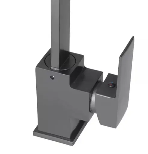 Змішувач для кухні Wezer PRO4-02-GUNGREY - фото 2