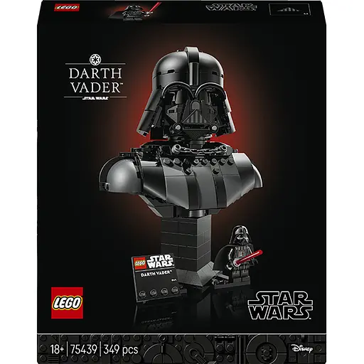 Конструктор LEGO Star Wars Погруддя Дарта Вейдера V29 349 деталей (75439) - фото 1