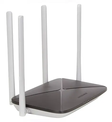 Роутер Mercusys AC12 AC1200 Black 802.11ac (AC12) - фото 3