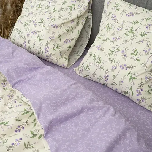 Комплект постільної білизни Viluta євро ранфорс 24319 100% бавовна - фото 2