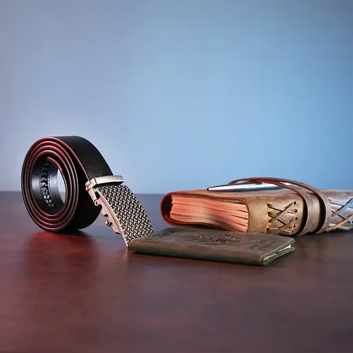 Ремінь шкіряний Vintage чоловічий 115х3,4 см acs0015067 - фото 6