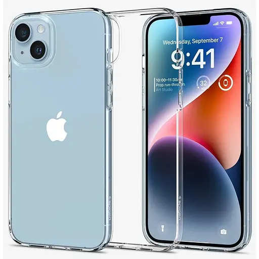 Оригинальный силиконовый чехол Spigen Liquid Crystal Flex для iPhone 13 / iPhone 14 (ACS04678) - фото 4