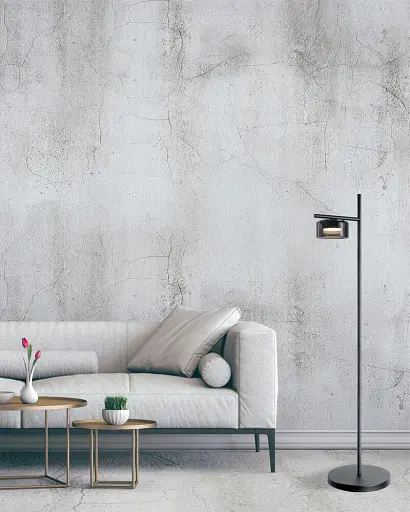 Торшер Goldlux 331489 Ofelia GX53 1x6W 4000K 660Lm IP20 чорний - фото 2