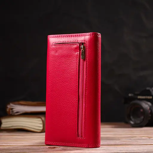 Жіночий шкіряний гаманець Boston 18.5х9х3 см acs0025553 - фото 6