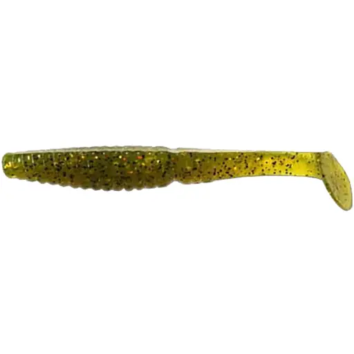 Силікон Crazy Fish Scalp Minnow 3.2" #1 смажена риба (5 шт/уп)