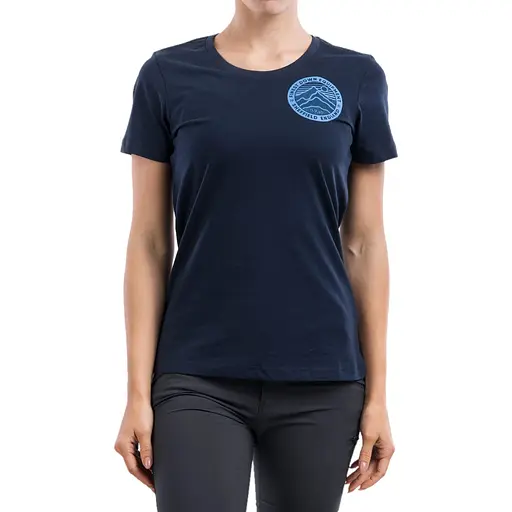 Футболка Rab Stance 3 Peaks Tee Wms Deep ink M (RAB-QCB-62DI12)