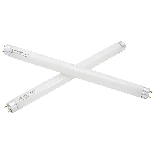 COOSPIDER 2-Pack T8 F10 U/V BL 10W Змінна лампочка CFL Люмінесцентна пряма трубка 13 дюймів