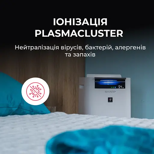 Воздухоочиститель Sharp KC-G40EUW - фото 2