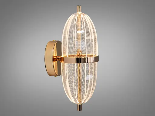 Настінне бра Romin Diasha золото LED 6 Вт - фото 2