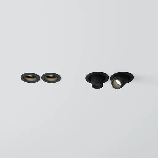 Встроенный светильник Skarlat RSL74158 3W BK 4000K - фото 5