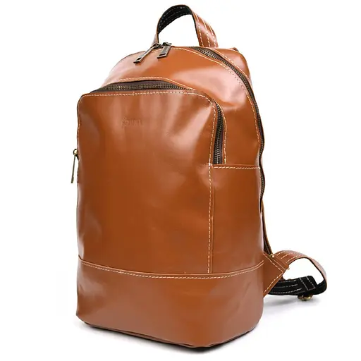 Женский кожаный рюкзак TARWA 27х36х13 см sum0028649 - фото 1