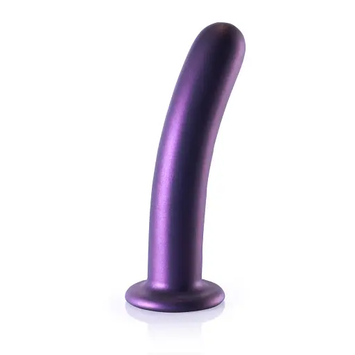 Фалоімітатор Ouch! Smooth G-Spot Dildo 7'' 17.7 см (фіолетовий) - фото 15