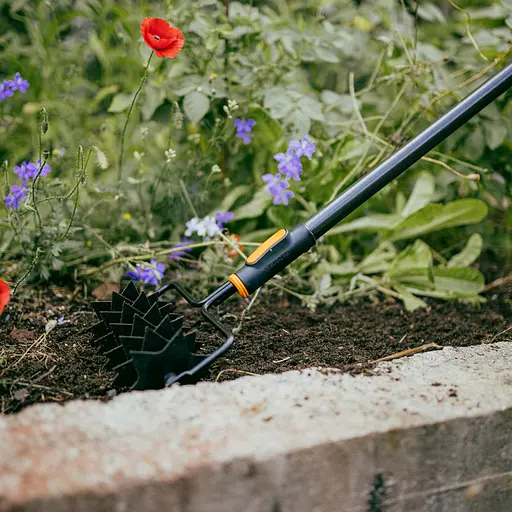 Культиватор дев'ятизірковий Fiskars OneClick 21 см (1080688) - фото 4