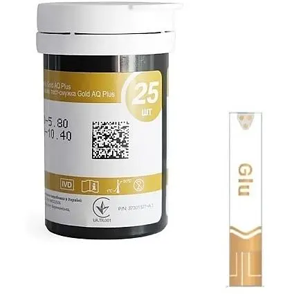 Тест-смужки Heaco Gold AQ Plus 25 шт. - фото 5