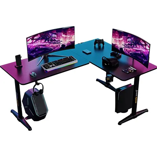 Геймерский стол Anda Seat Wind Seeker Black (AD-D-PT-1600-01-B) - фото 15