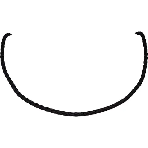 Ювелірний шнурок Містер Твістер з текстилю з срібними вставками. 7038Р 60