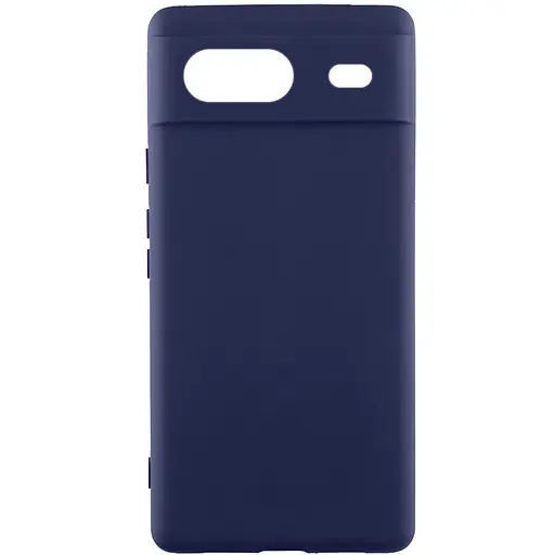 Чехол Silicone Cover Lakshmi Full Camera (AAA) для Google Pixel 8a Темно-синий / Midnight blue