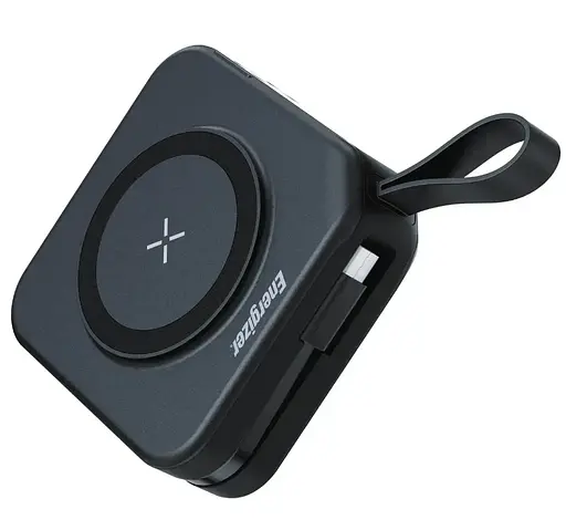 Павербанк Energizer Magnetic Black 10 000 mAh / 20 Вт (QM10001AC) - фото 3