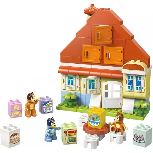 Конструктор LEGO DUPLO Bluey Семейный дом Блуи с игрой на запоминание 83 детали (10459) - фото 2